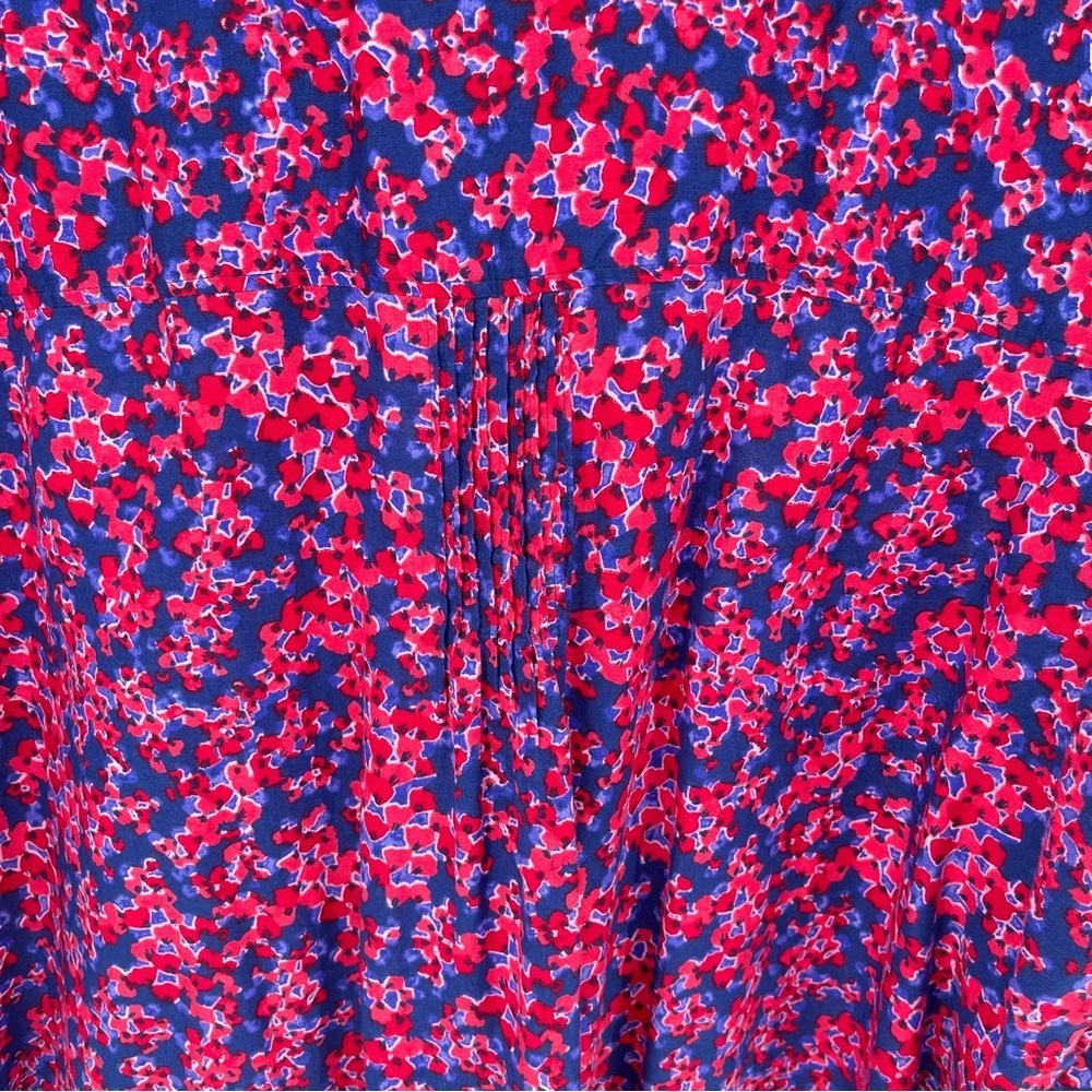 Talbots Womens Floral Cotton Pintuck Blouse Size 3X - Picture 11 of 11